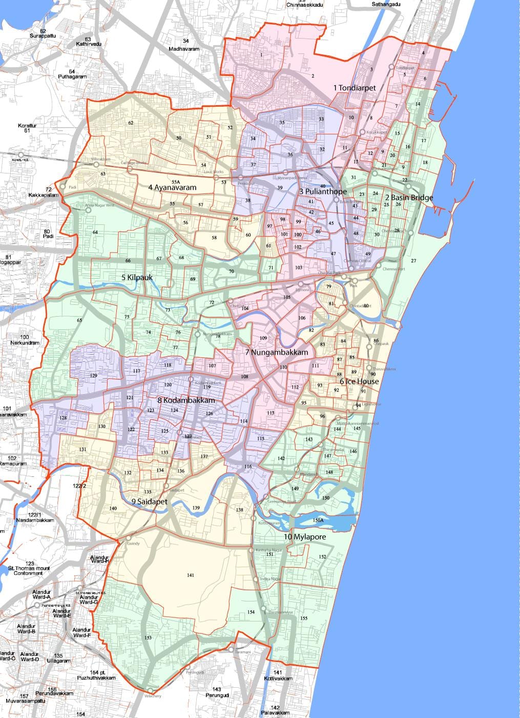 plus de Chennai société de carte