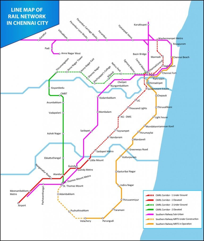 Les TRM Chennai carte