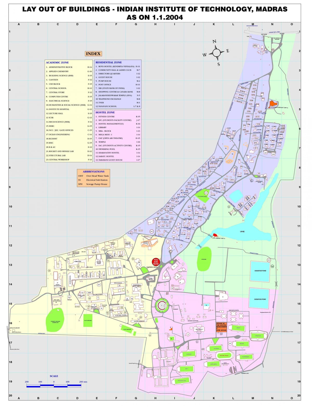 l'iit Madras carte